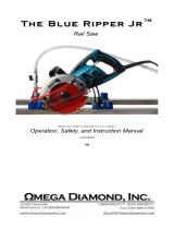 Omega Diamond The Blue Ripper Jr Operation And Instruction Manual