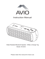 Avio AV3233 User manual