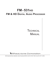 Wheatstone FM-531 HD Technical Manual