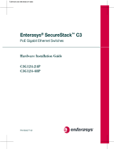 Enterasys Networks C3G124-24P User manual