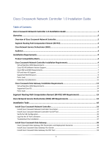 Cisco Crosswork Network Controller  Installation guide