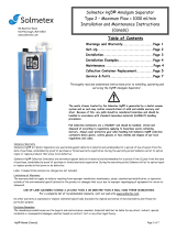 Solmetex Hg5 Installation And Maintenance Instructions Manual