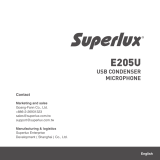 Superlux E205U User guide