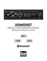 Dual XRM59BT Owner's manual