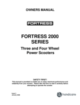 Handicare Fortress 2000 SERIES Owner's manual