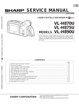 Sharp VL-H875U User manual