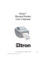 Eltron LP2443 User manual