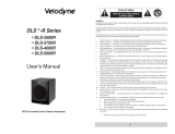 Velodyne DLS-4000R User manual