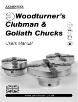 Axminster Woodturner’s Clubman & Goliath Chucks User manual