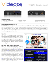 Videotel VP70 LTE+ Operating instructions