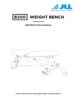 JLL Fitness Weight Bench User manual