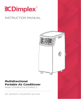Dimplex Multidirectional Portable Air Conditioner User manual