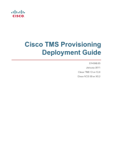 Cisco TelePresence Management Suite (TMS) User guide