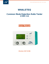 WHALETEQ CMRR 3.0 User manual