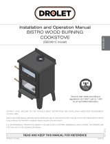 Drolet BISTRO WOOD BURNING COOKSTOVE User manual