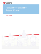 KYOCERA ECOSYS FS-6525MFP Driver Manual