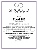 Sirocco Eco4 E4 HE Plus Installation And User Instructions Manual