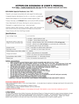 Hyperion EOS0606i-B User manual