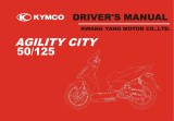 KYMCO Agility City 125 Owner's manual