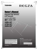 Toshiba 52HL167 User manual