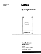 Lenze 8600 Series Operating Instructions Manual