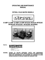 Spitwater 13-200P Operating And Maintenance Manual