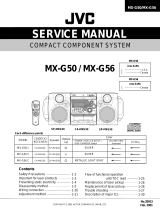 JVC MX-G50 User manual