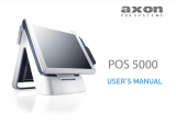 Axon POS System POS 5000 User manual