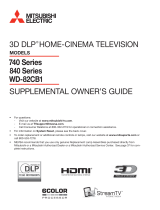 Mitsubishi Electric DLP WD-82CB1 Specification