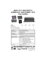 Star Headlight & Lantern Co. SS651, SS651MT, LCS653 & LCS653-1 User manual