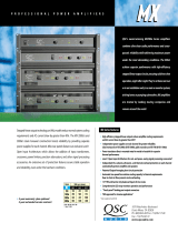 QSC MX700 User manual