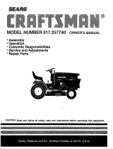 Craftsman 917257740 Owner's manual