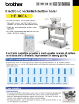 Brother HE-800A User manual