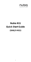 nuoio Nubia N11 User guide