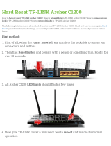 TP-LINK Archer C1200 User manual