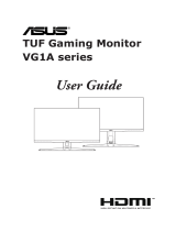 Asus TUF Gaming VG27AQL1A Owner's manual