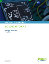 Valeo SC1000 OTOKAR Operating Instructions Manual