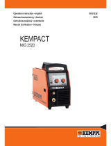 Kemppi KEMPACT MIG 2520 Operation Instruction Manual