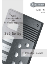 Golmar 295 series User manual