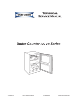 Sub-Zero UC-24 series User manual