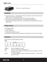 Sweex SC016 Owner's manual