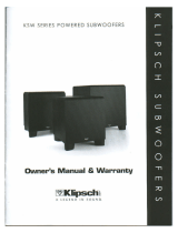 Klipsch KSW Owner's manual