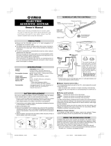 Yamaha LLX16 Owner's manual