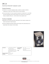 Bowers & Wilkins DM110 User manual