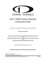 Dynon D10/D100 Series to SkyView User guide