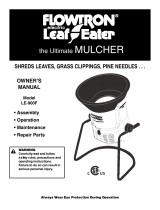 Flowtron Outdoor Products LE-900F User manual