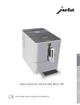 Jura ENA Micro 90 Instructions For Use Manual