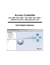 Nitgen NAC-2500+ Software Manual