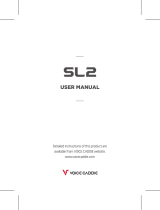 VOICE CADDIE SL2 Active Hybrid GPS Laser Rangefinder User manual