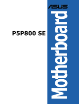 Asus P5P800 SE User manual